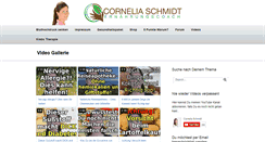 Desktop Screenshot of corneliaschmidt.net